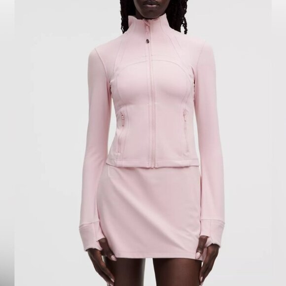 🆕Lululemon🍋Define Cropped Jacket Nulu Colour Pink Haze Sz 4 - Picture 1 of 8